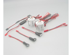 Cyclone Power 32mm CenterBurner Lighting System With Twin Light For FMS / E-flite 80mm EDF     Cyclone Power 32mm CenterBurner Lighting System With Twin Light For FMS / E-flite 80mm EDF